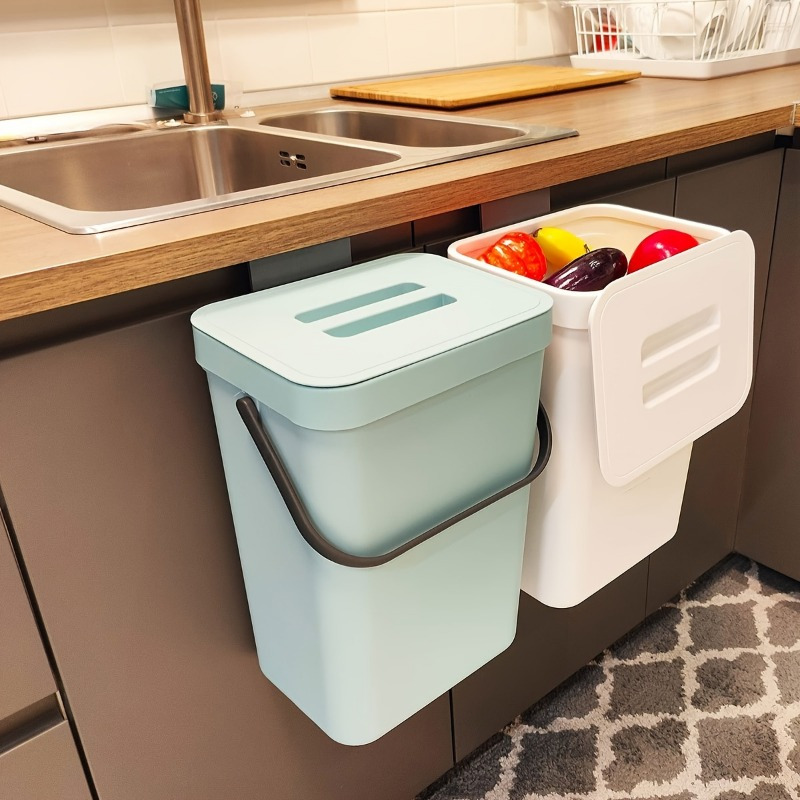 Commercial Kitchen Bin - 1pc Space Saving Quiet Close Trash