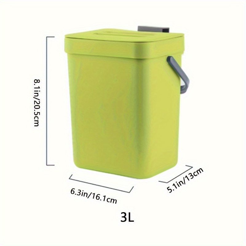 1pc Space Saving Quiet Close T - Commercial Kitchen Bin ulasan dan harga