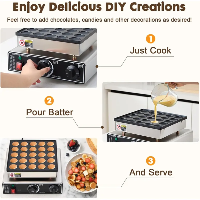 Mini Pancake Maker Commercial  - Commercial Kitchen And Bar ulasan dan harga