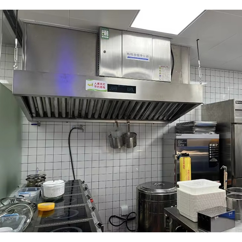 Customized Built in Electrosta - Commercial Kitchen Hoods ulasan dan harga