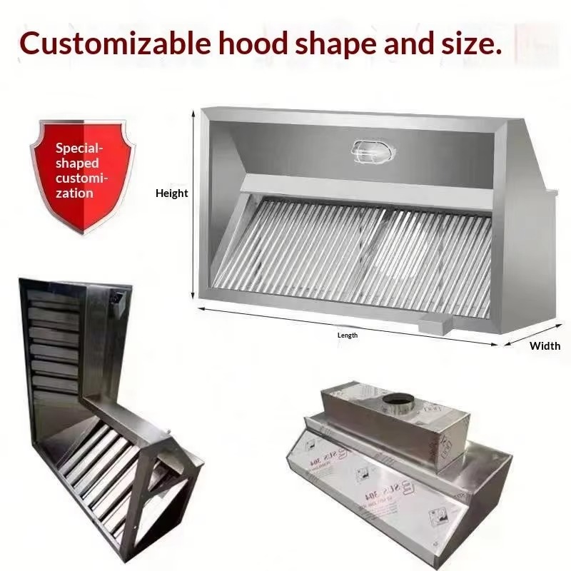 Commercial Customizable Kitche - Commercial Kitchen Hoods ulasan dan harga
