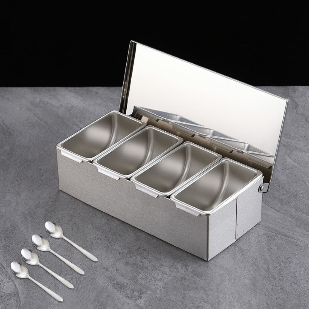 Kitchen Seasoning Organizer Bo - Commercial Kitchen Bin ulasan dan harga
