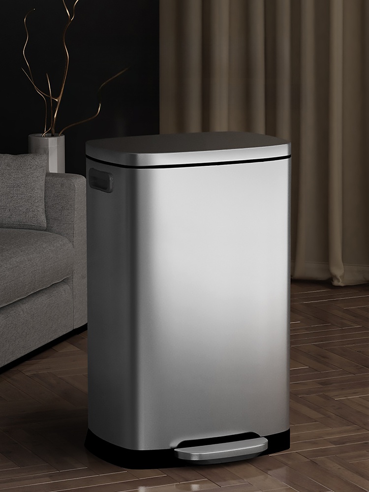 Large Capaci Stainl Steel Tra  - Commercial Kitchen Bin ulasan dan harga