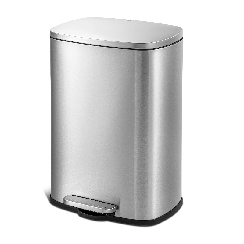 Fingerprint-resistant soft-lid - Commercial Kitchen Bin ulasan dan harga
