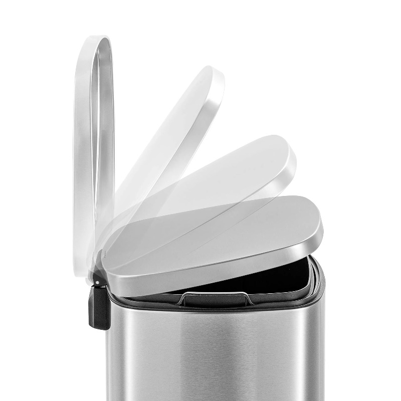 Fingerprint-resistant soft-lid - Commercial Kitchen Bin ulasan dan harga
